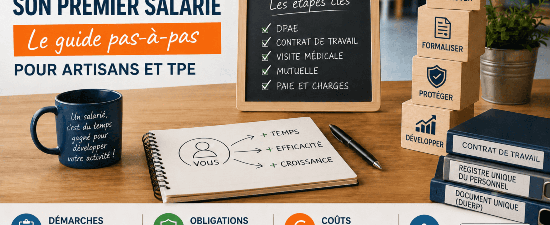 Embaucher son premier salarié : le guide pas-à-pas pour artisans et TPE 1 Embaucher son premier salarié : le guide pas-à-pas pour artisans et TPE